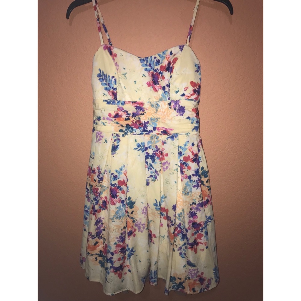 Floral print dress